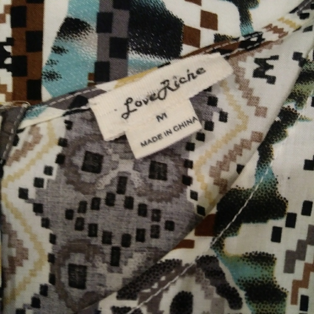 Love Riche Keyholed Patterned Mini Sun Dre… - Picture 5 of 7